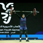 دونقره ،برای بانوان وزنه بردار در اسیا