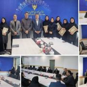 تقدیر از بانوان ورزشکار راه آهن